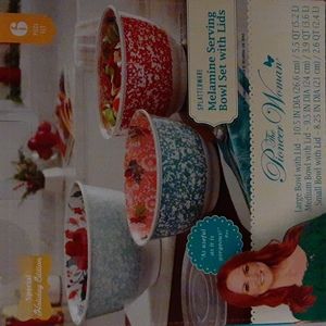 Pioneer Woman bowls with lids New in box